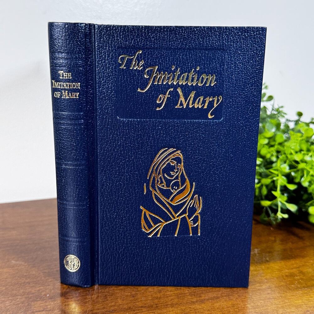 The Imitation of Mary De Rouville 1977 Illustrated Edition Hardcover Catholic